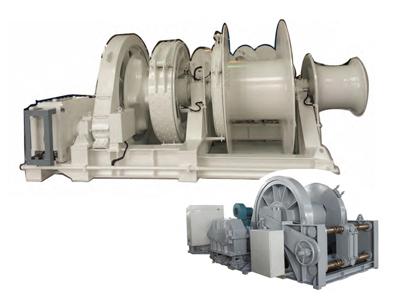 船用絞車、絞盤、起錨機、絞纜機